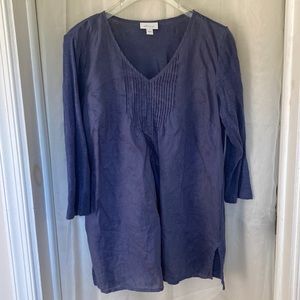 J Jill linen top size small